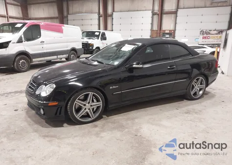 2007 Mercedes-Benz Clk 63 Amg z USA, uszkodzony, nr VIN WDBTK77G37T075074